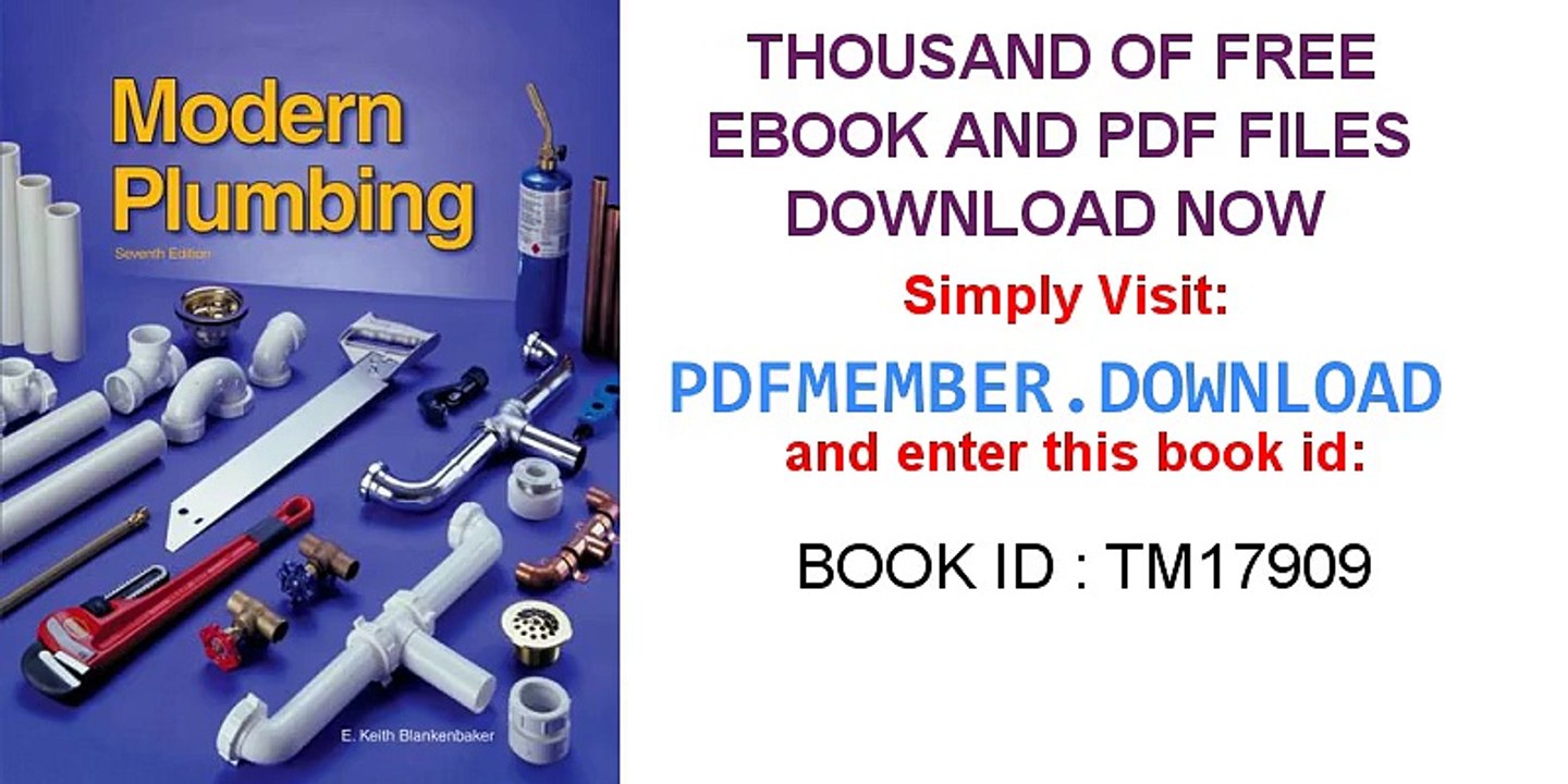 [PDF] Modern Plumbing [D0WNLO4D]