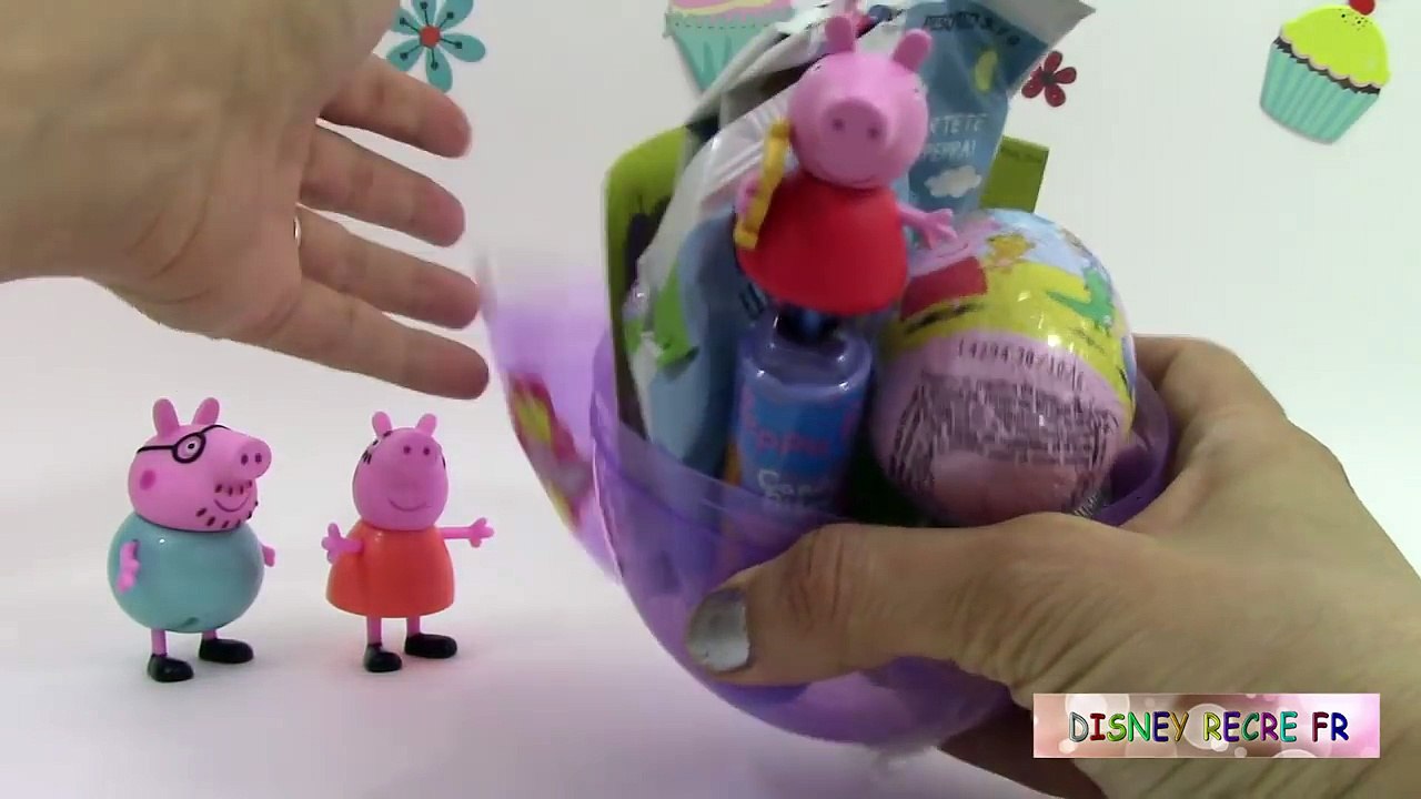 32.Peppa Pig Oeuf Surprise Jouets Pâte à modeler Clay Buddies