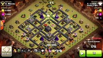 Clash of Clans: TH9 3 Star War Attacks GoHo Strategy