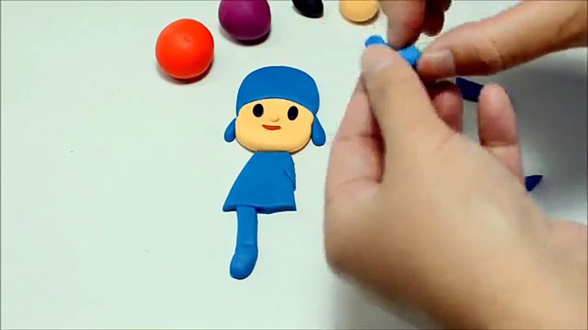 ⁣Play Doh Pocoyo Gangnam Style, How to make Pocoyo Gangnam Style with Play Doh