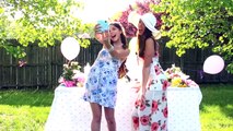 Girly Garden Tea Party - DIY Treats, Decor, Essentials, & Outfits! (COLLAB W/ CHLOE GRIFFIN!)