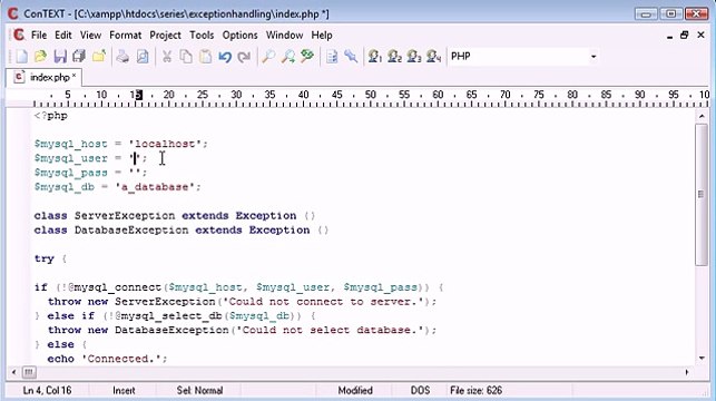 PHP Training In Jaipur|PHP Training Companies In Jaipur| Custom Error Messages