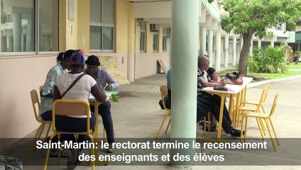 Irma: Premiers retours à l'école lundi à Saint-Martin