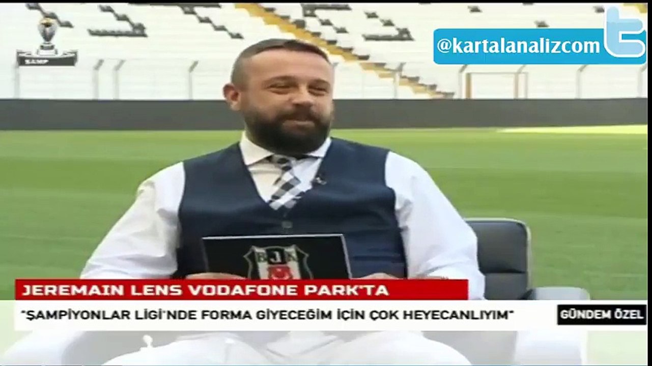 Jeremain Lens: "Alemin gözü yaşlı, Jeremain Lens Beşiktaşlı."