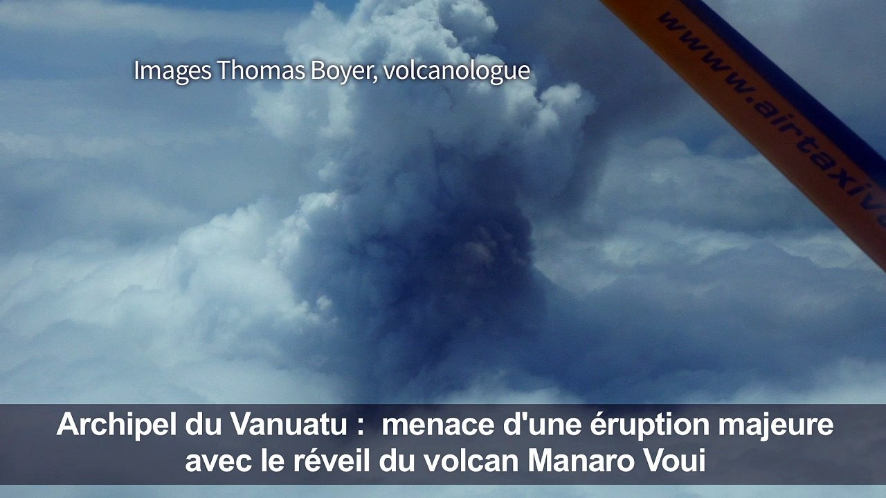 Volcan à Vanuatu: menace d'une éruption majeure