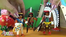 Los indios capturan a Papá y Mamá Pig