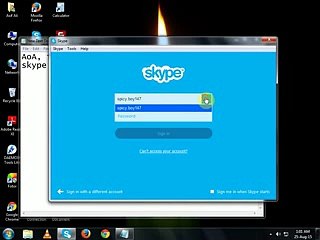 How to remove Skype username