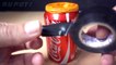 How To Make Mini Vortex Cannon Using Coca Cola Can - DIY Air Bazooka or Airzooka. Toy