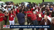 First Death Anniversary ni ex-Sen. Santiago, ginunita