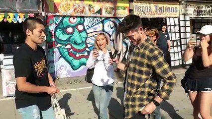 Cutting Strangers Hair Challenge | Do It For The Dough w/ Ayydubs and Hunter March