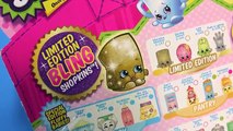 Shopkins Season 2 Unboxing Hello Kitty Cafe Playset Play Food Set Surprise Mystery Blind Bag Video