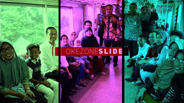 Presiden Joko Widodo Kemas Ucapan Selamat Ulang Tahun untuk PT KAI dengan Kreatif