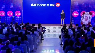 iPhone 8 on Jio Launch by Akash Ambani - Assured 70 Buyback After 12 Months