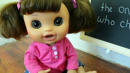 Does Baby Alive Daisy Tell The Teacher She Is Being Bullied?! - Baby Alive School
