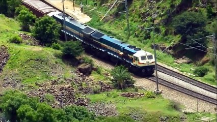 세계에서 가장 긴 열차! 톱 화물 더블 데커 열차!