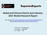2017 Electric jack Industry Global Market Trends, Share, Size and 2022 Forecasts Report
