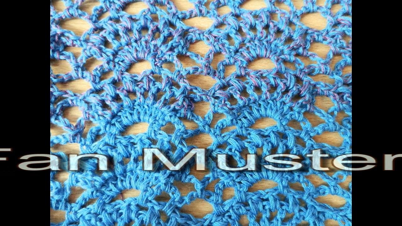 Schöne fächer Muster