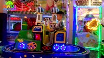 Train Rides for kids Indoor Playground Choo-Choo train - Train videos for kids Xavi ABCkids