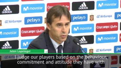 I have no doubts about Pique - Lopetegui