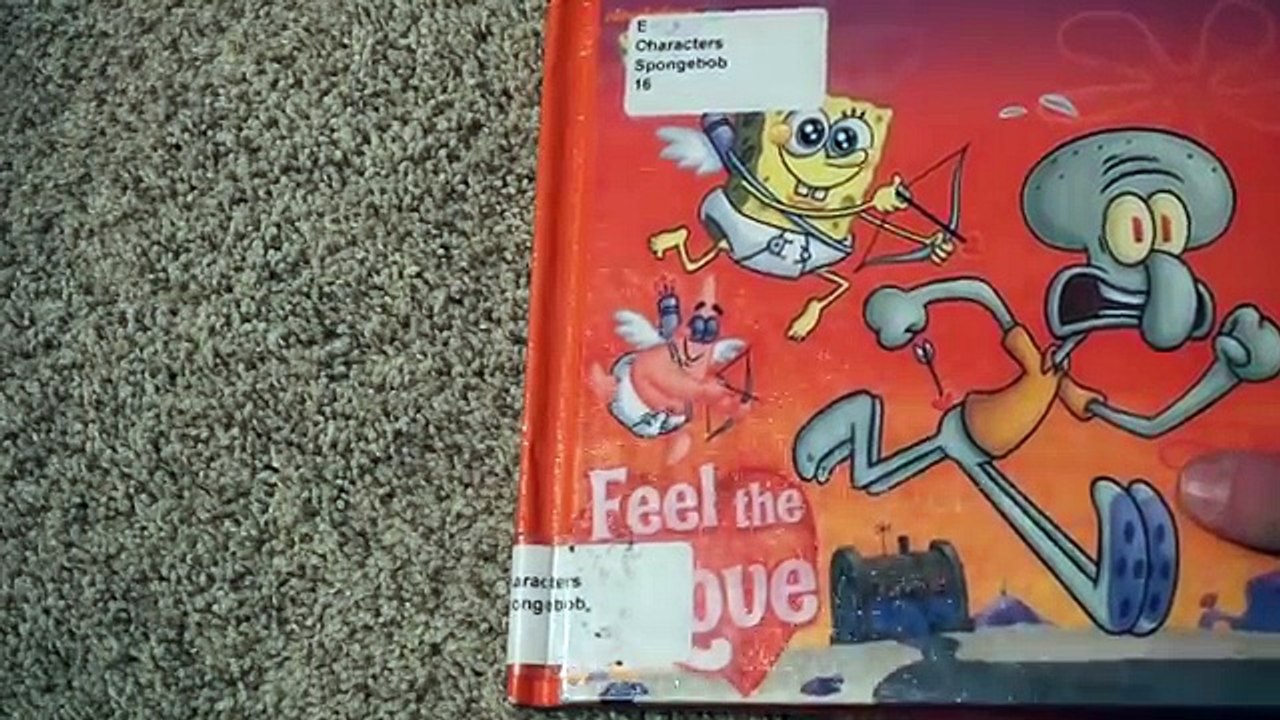 Spongebob Squarepants ~ Feel The Valentines Day Love Childrens Read Aloud Story Book For Kids