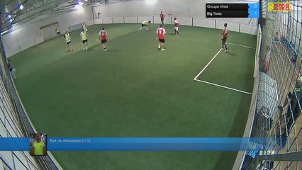 But de Alexandre (0-1) - Groupe Vinet Vs Big Testo - 28/09/17 20:00 - LIGUE 4 - Poitiers Game Parc