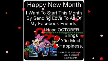 Happy New Month,Welcome October,Hello October,Happy October
