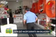 Experto en seguridad aconseja qué hacer frente a una balacera