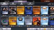 All New 2.10 Booster Pack Openings! Injustice Gods Among Us! IOS/Android