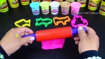Play Doh Sparkle Animal Shapes Fun and Creative for Children Learn Shapes Modeling Play doh.