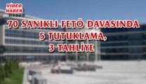 (29 Eylül 2017) 70 SANIKLI FETÖ DAVASINDA 5 TUTUKLAMA, 3 TAHLİYE