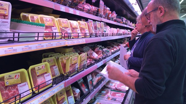 Les éleveurs de porcs manifestent