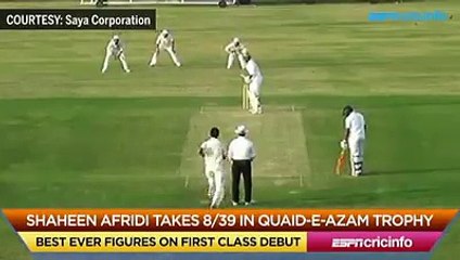 Shaheen Afridi's 8_39 in Quaid-e-Azam