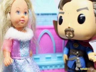 MASHA & BEAR, MOANA ,LEARN, TO ,MAKE ,FRIENDS, |KIDS TOYS VIDEOS,+ EVI LOVE, DR STRANGE ,