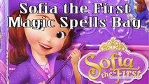 SOFIA THE FIRST Disney Junior Magic Spells Bag Sofia Toys Video Unboxing