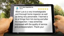 A.C.F. Home Inspections Inc. Brevard County Perfect Five Star Review by Tom B.