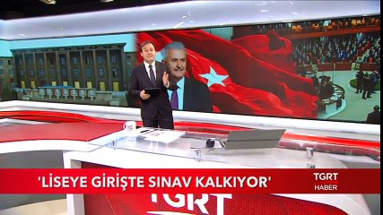 Binali Yıldırım: Liseye Girişte Sınav Kalkıyor