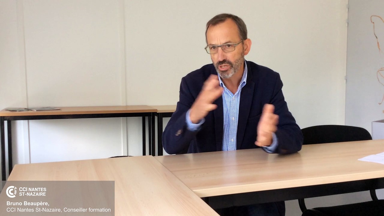 Formation Diriger PME-PMI : Bruno Beaupère, conseiller formation CCI Nantes St-Nazaire