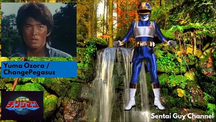 All Blue Rangers of Super Sentai ( 1975 - 2017 )