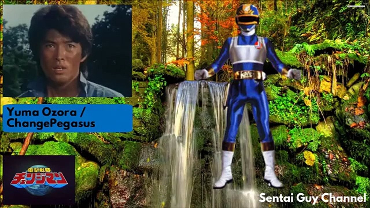 All Blue Rangers of Super Sentai ( 1975 - 2017 )