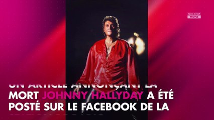 Johnny Hallyday : Victime d'un piratage, France Bleu annonce la mort du chanteur
