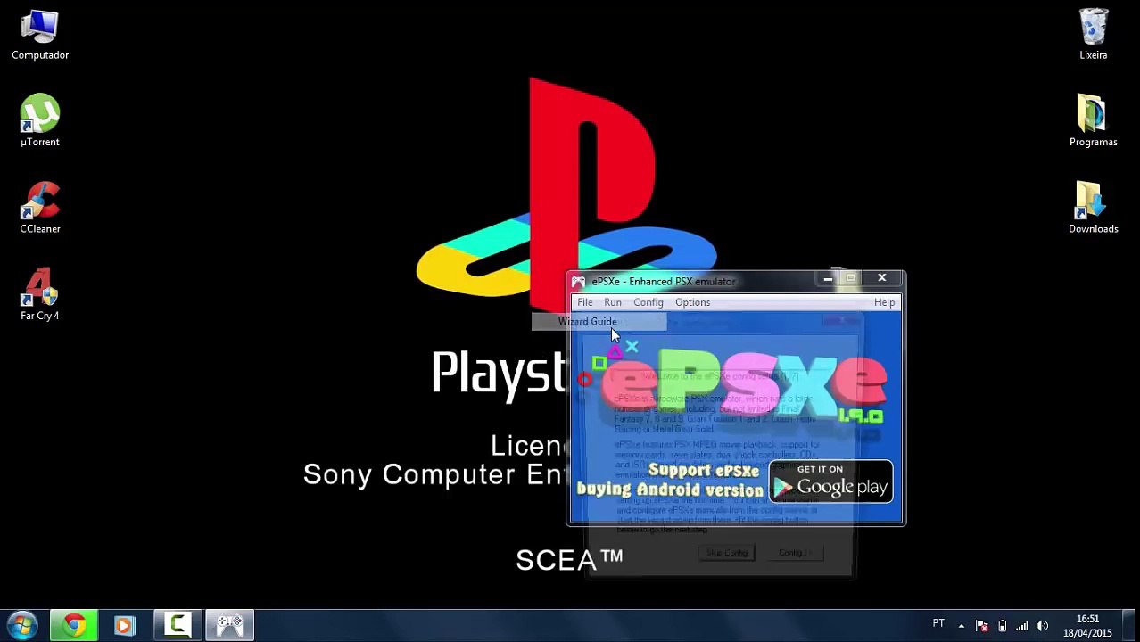 Como Baixar, Instalar e Configurar o Emulador de PS1 EPSXE 1.9.0 no PC (2017)