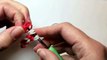 Candy Cane for Christmas Loom Band Charm Without the Rainbow Loom