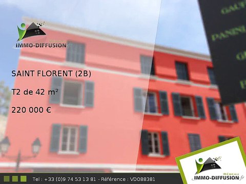 T2 A vendre Saint florent 42m2 - 220 000 Euros