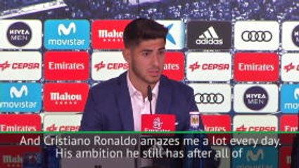 下载视频: La Liga: Ronaldo's ambitions amaze me every day - Asensio