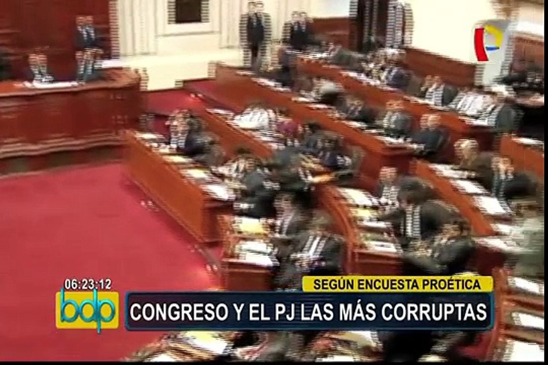 Reacciones tras encuesta de Proética sobre corrupción en el país