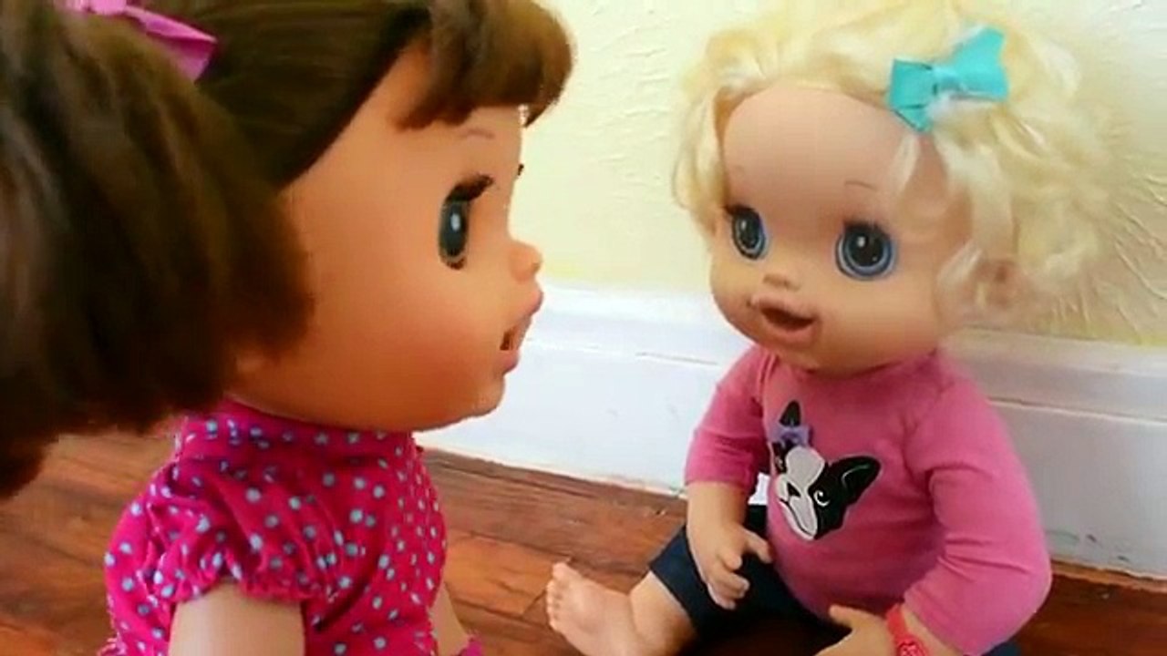 Baby Alive Daisy Comes To Life! - Baby Alive Turned Into A Real Little Girl!