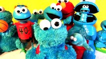 The Cookie Monster Count and Crunch Counting Pixar Cars Micro Drifters McQueen Cars