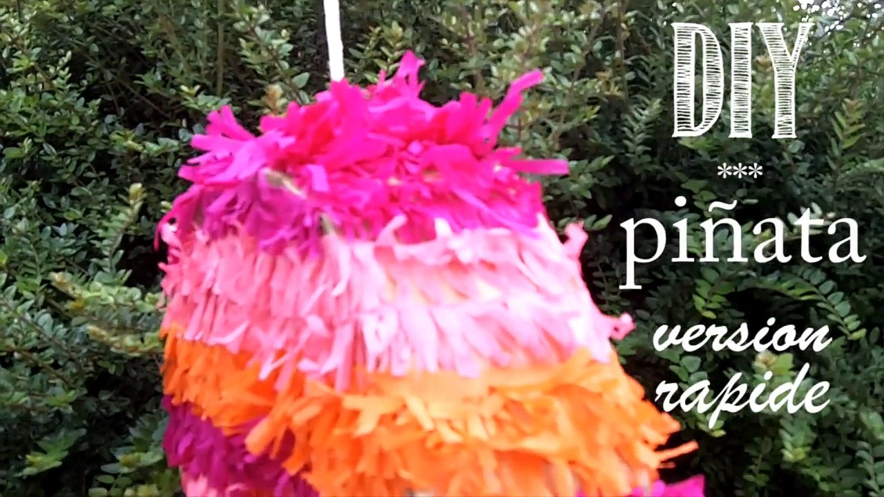 DIY Tuto: Comment Faire Une Piñata, Version Rapide. - Vídeo Dailymotion