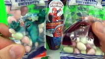 Surprise Eggs Kinder Surprise Easter Egg Batman Spiderman Disney Monsters University Despicable Me