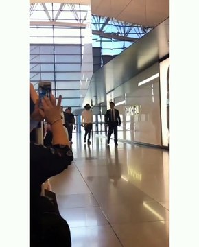JANG KEUN SUK AT KANSAI AIRPORT ARRİVAL TO GIMPO AIRPORT KOREA 29.09.2017